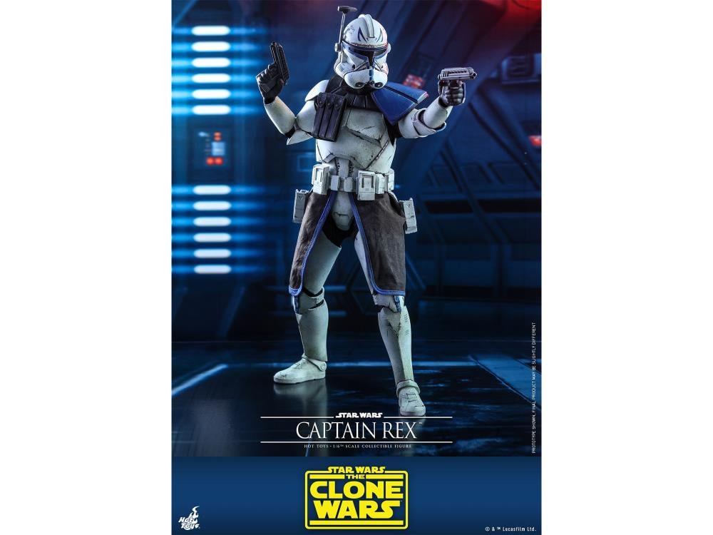 Star Wars: The Clone Wars TMS018 Captain Rex 1/6 Scale Figure Gallery Image 9