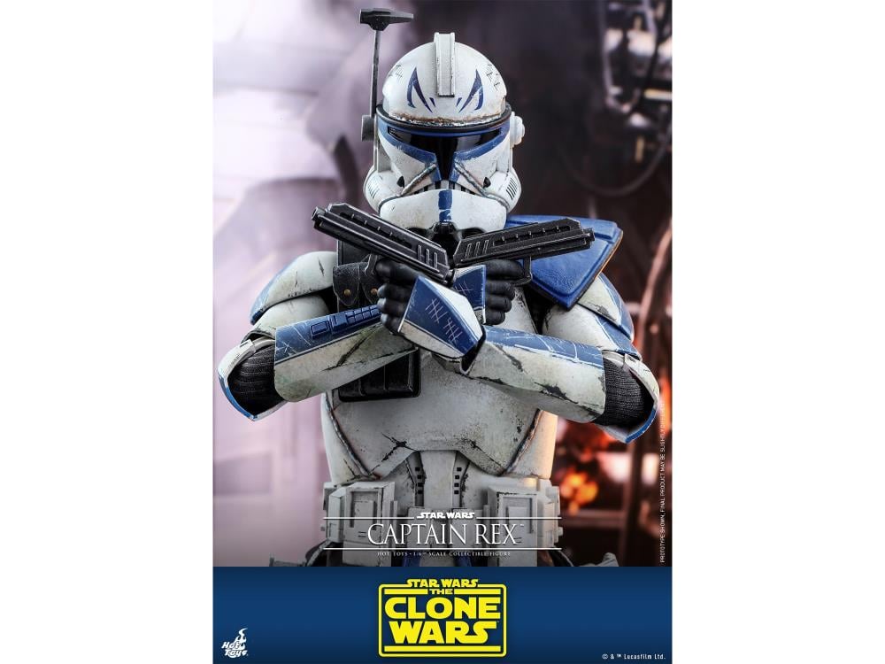 Star Wars: The Clone Wars TMS018 Captain Rex 1/6 Scale Figure Gallery Image 21
