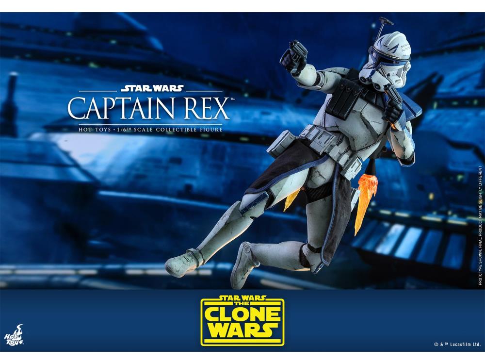 Star Wars: The Clone Wars TMS018 Captain Rex 1/6 Scale Figure Gallery Image 16