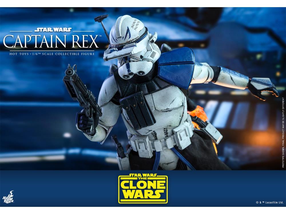 Star Wars: The Clone Wars TMS018 Captain Rex 1/6 Scale Figure Gallery Image 20