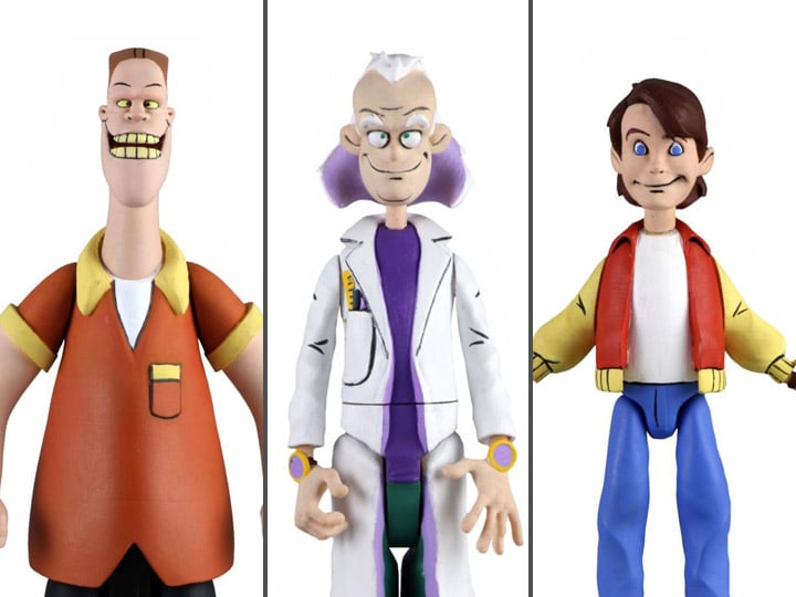 Back to the Future Toony Classics Set of 3 Figures Gallery Image 1