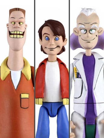 Back to the Future Toony Classics Set of 3 Figures Gallery Image 2