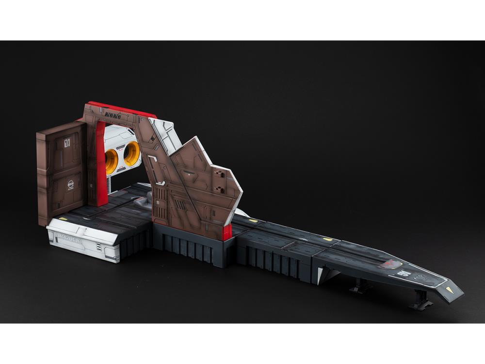 Mobile Suit Gundam Realistic Model Series 1/144 Scale Z Gundam Argama Catapult Deck Gallery Image 6