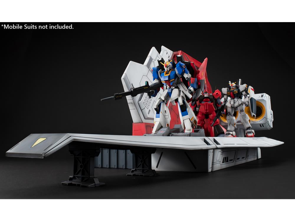 Mobile Suit Gundam Realistic Model Series 1/144 Scale Z Gundam Argama Catapult Deck Gallery Image 8