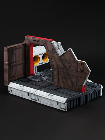 Mobile Suit Gundam Realistic Model Series 1/144 Scale Z Gundam Argama Catapult Deck Gallery Image 2