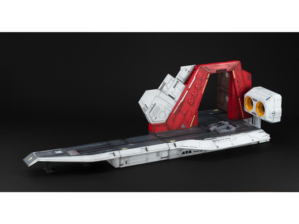 Mobile Suit Gundam Realistic Model Series 1/144 Scale Z Gundam Argama Catapult Deck Gallery Image 5
