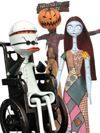The Nightmare Before Christmas Select Best of Series Wave 2 Set of 3 Figures Gallery Image 2