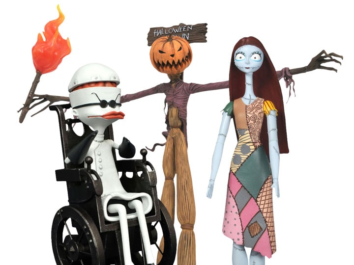 The Nightmare Before Christmas Select Best of Series Wave 2 Set of 3 Figures Gallery Image 1