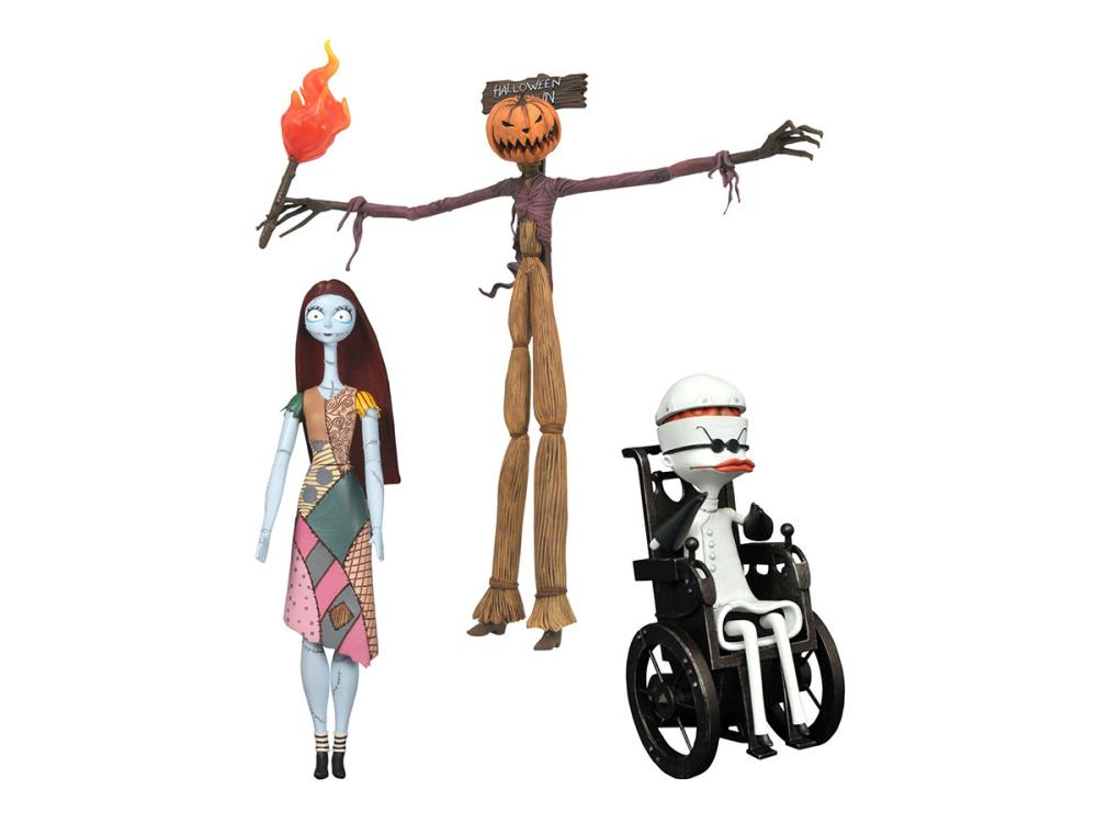 The Nightmare Before Christmas Select Best of Series Wave 2 Set of 3 Figures Gallery Image 3