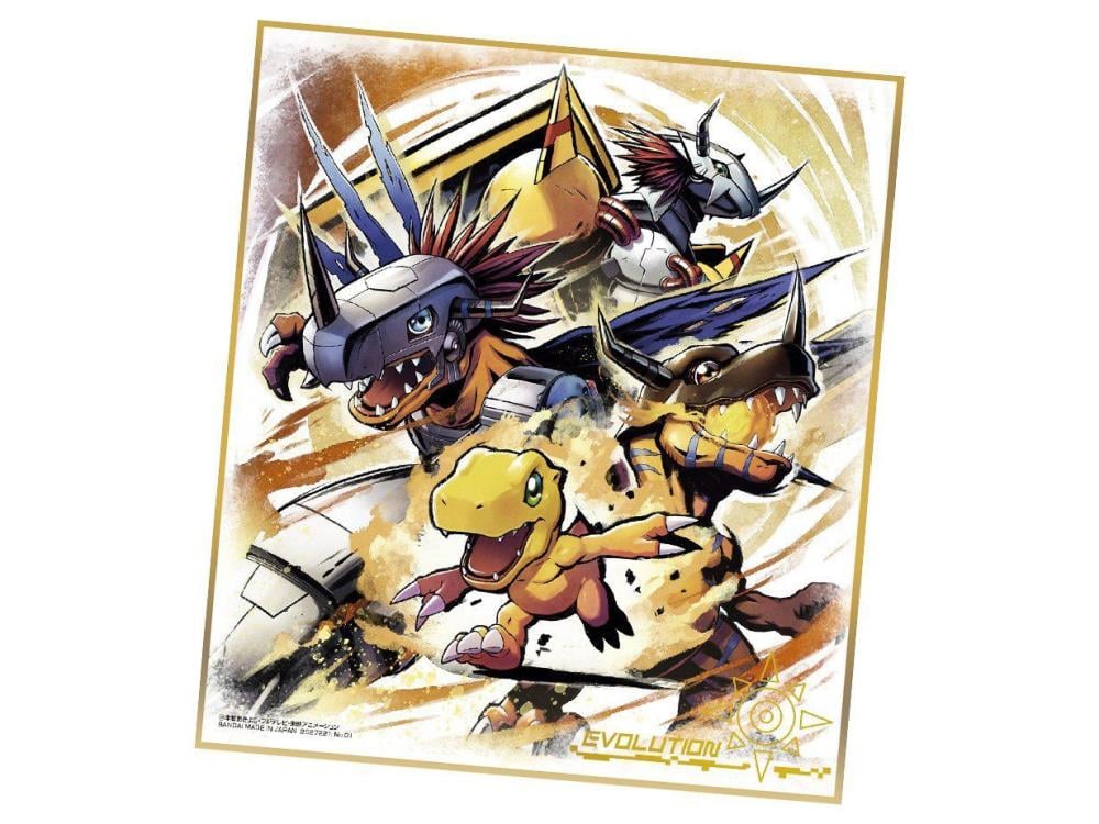 Digimon Adventure Shikishi Art Box of 10 Exclusive Art Cards Gallery Image 5