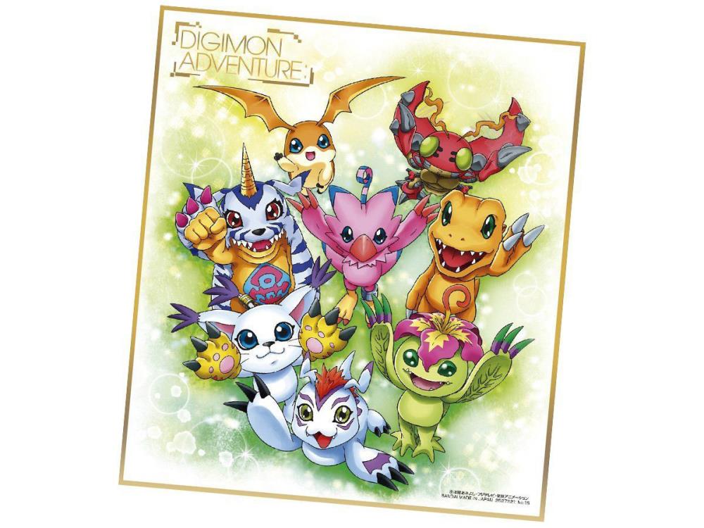 Digimon Adventure Shikishi Art Box of 10 Exclusive Art Cards Gallery Image 3