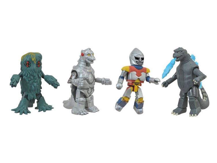 Godzilla Minimates Wave 2 Four Pack Gallery Image 1