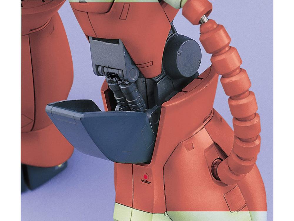 Mobile Suit Gundam PG MS-06S Char's Zaku II 1/60 Scale Model Kit Gallery Image 10