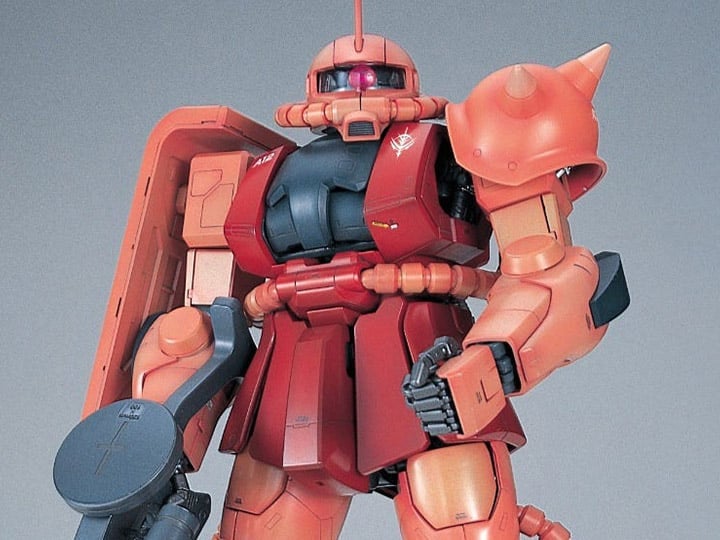 Mobile Suit Gundam PG MS-06S Char's Zaku II 1/60 Scale Model Kit Gallery Image 1