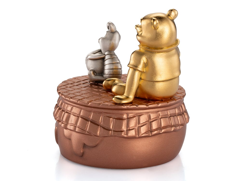 Winnie the Pooh (Gilt) Pewter Collectible Limited Edition Musical Carousel Gallery Image 7