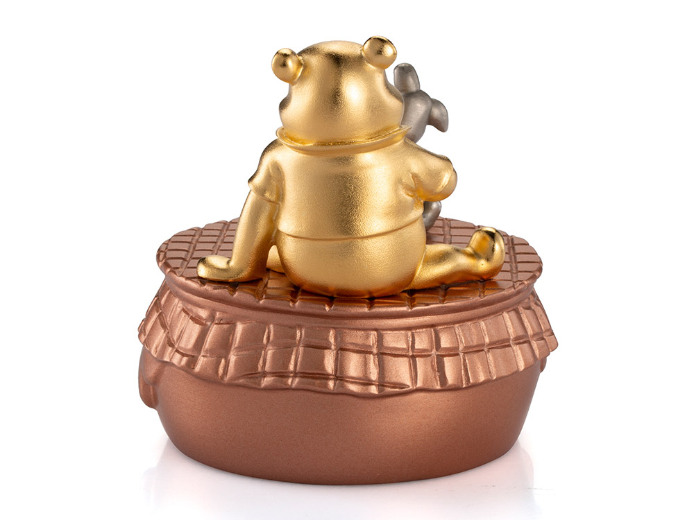 Winnie the Pooh (Gilt) Pewter Collectible Limited Edition Musical Carousel Gallery Image 6