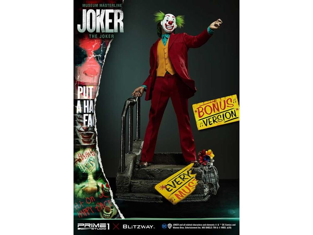 Joker Museum Masterline The Joker (Bonus Ver.) 1/3 Scale Statue Gallery Image 11