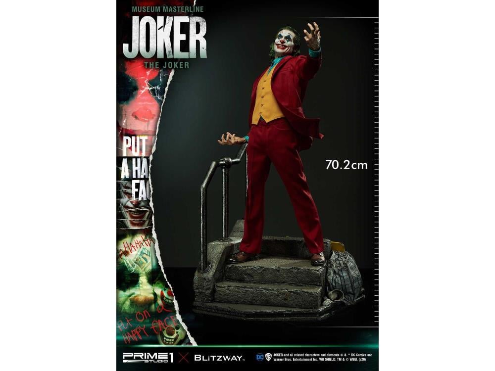 Joker Museum Masterline The Joker (Bonus Ver.) 1/3 Scale Statue Gallery Image 3