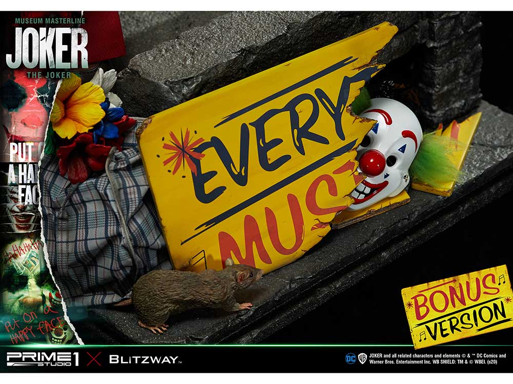 Joker Museum Masterline The Joker (Bonus Ver.) 1/3 Scale Statue Gallery Image 14
