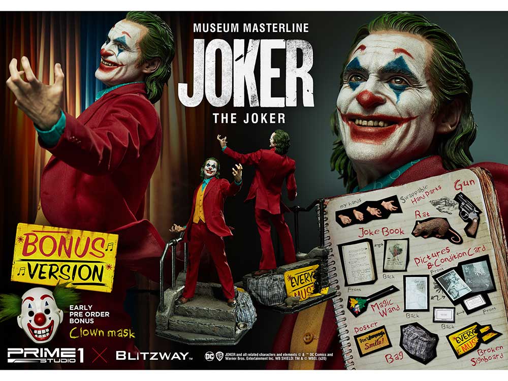Joker Museum Masterline The Joker (Bonus Ver.) 1/3 Scale Statue Gallery Image 16