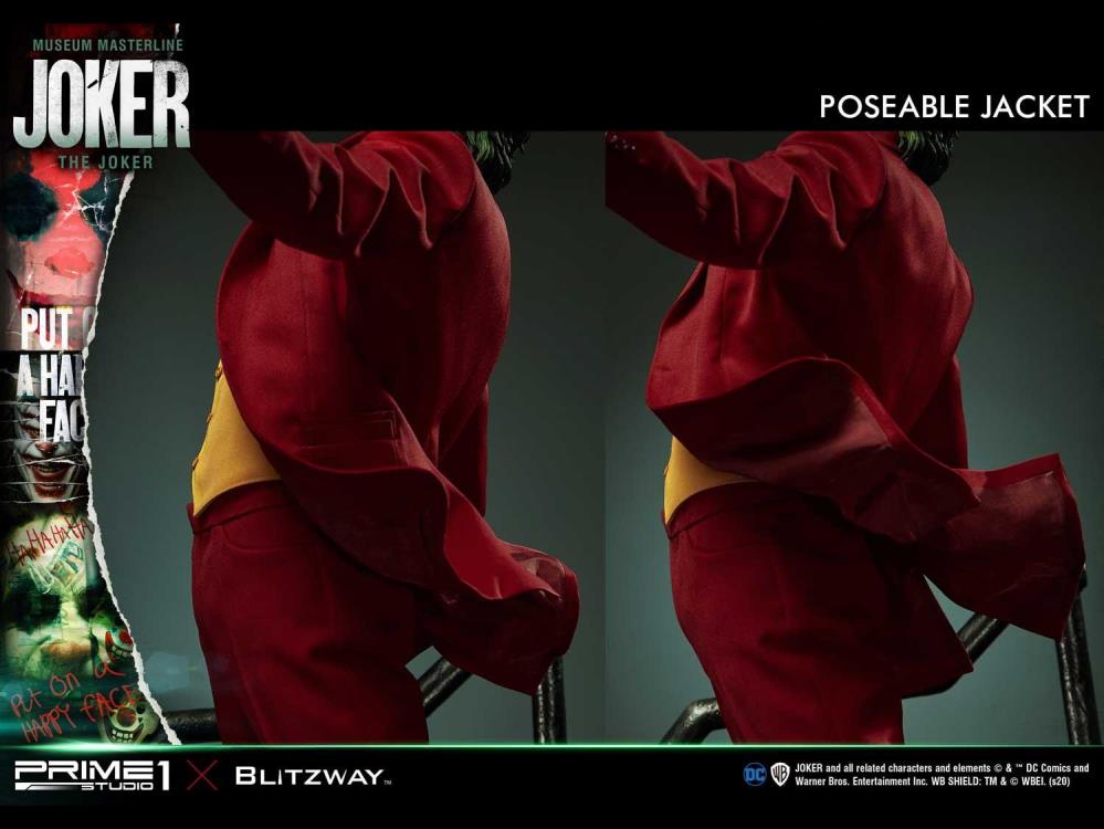 Joker Museum Masterline The Joker (Bonus Ver.) 1/3 Scale Statue Gallery Image 10