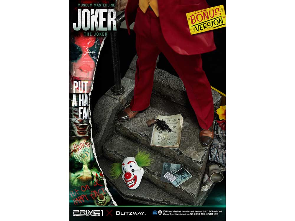 Joker Museum Masterline The Joker (Bonus Ver.) 1/3 Scale Statue Gallery Image 13