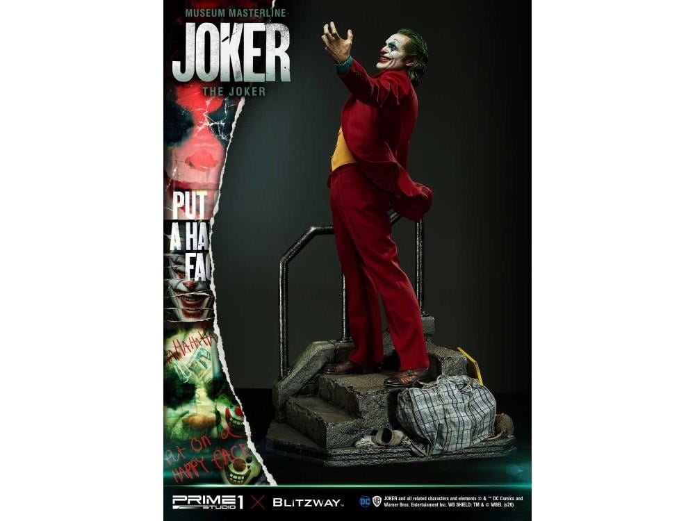 Joker Museum Masterline The Joker (Bonus Ver.) 1/3 Scale Statue Gallery Image 8