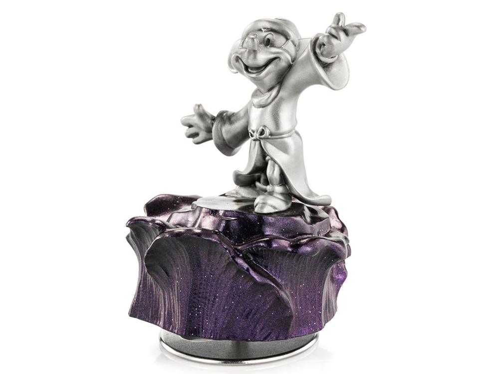 Fantasia Sorcerer Mickey Pewter Collectible Musical Carousel Gallery Image 4