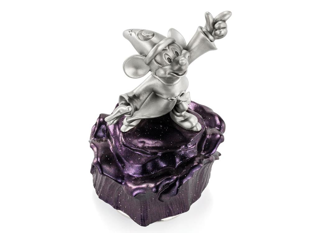 Fantasia Sorcerer Mickey Pewter Collectible Musical Carousel Gallery Image 9
