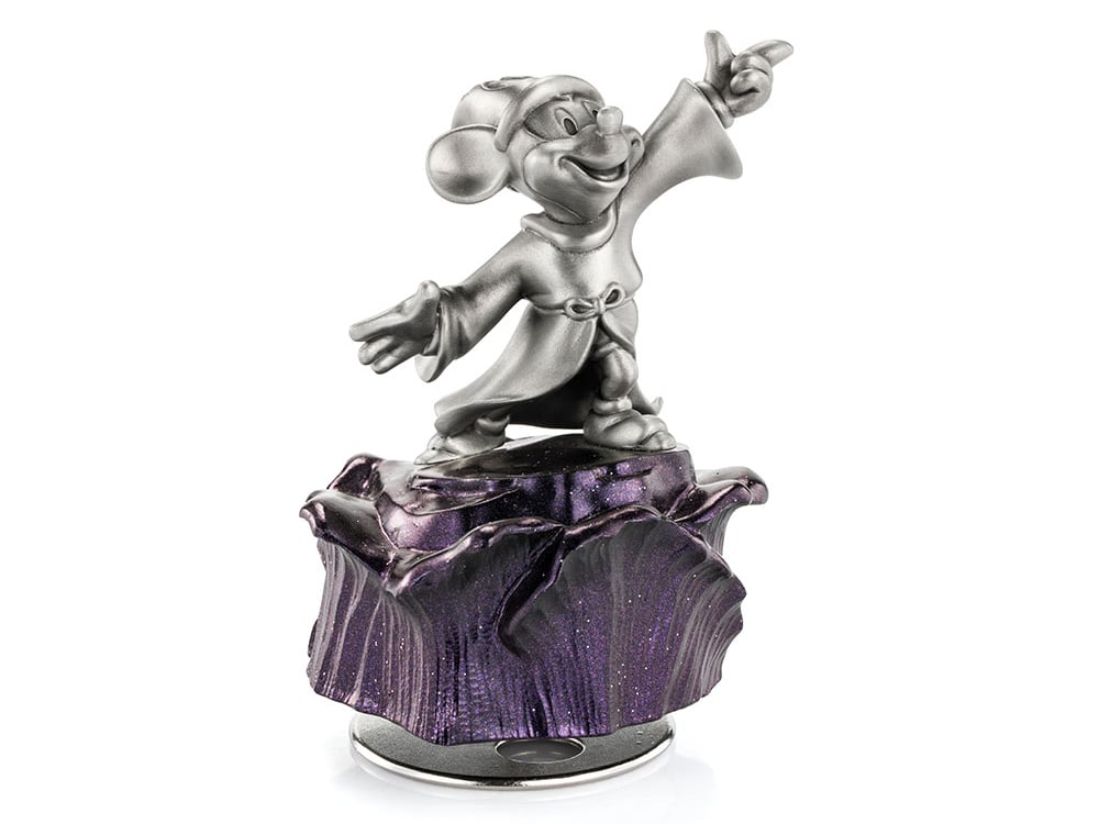 Fantasia Sorcerer Mickey Pewter Collectible Musical Carousel Gallery Image 7