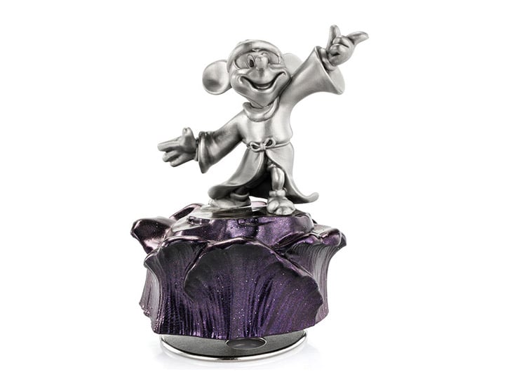 Fantasia Sorcerer Mickey Pewter Collectible Musical Carousel Gallery Image 3