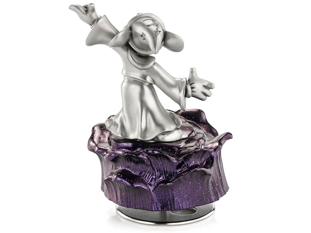 Fantasia Sorcerer Mickey Pewter Collectible Musical Carousel Gallery Image 6