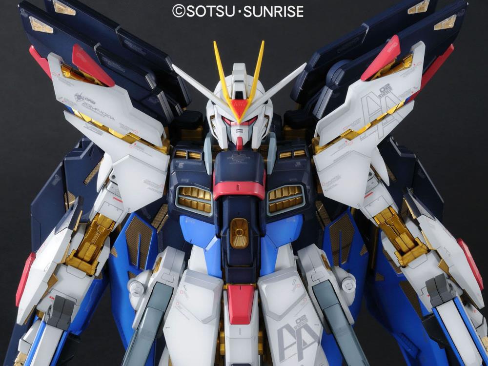 Mobile Suit Gundam SEED Destiny PG Strike Freedom Gundam 1/60 Scale Model Kit Gallery Image 7
