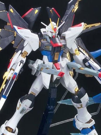 Mobile Suit Gundam SEED Destiny MG Strike Freedom Gundam (Full Burst Mode) 1/100 Scale Model Kit Gallery Image 2