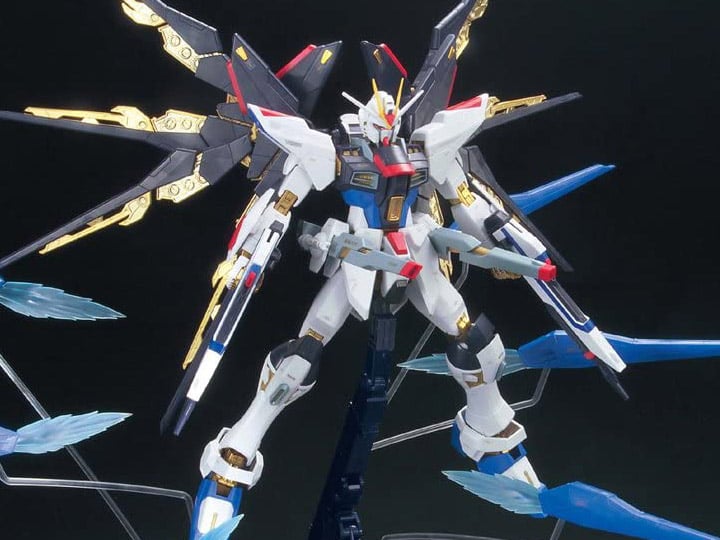Mobile Suit Gundam SEED Destiny MG Strike Freedom Gundam (Full Burst Mode) 1/100 Scale Model Kit Gallery Image 1