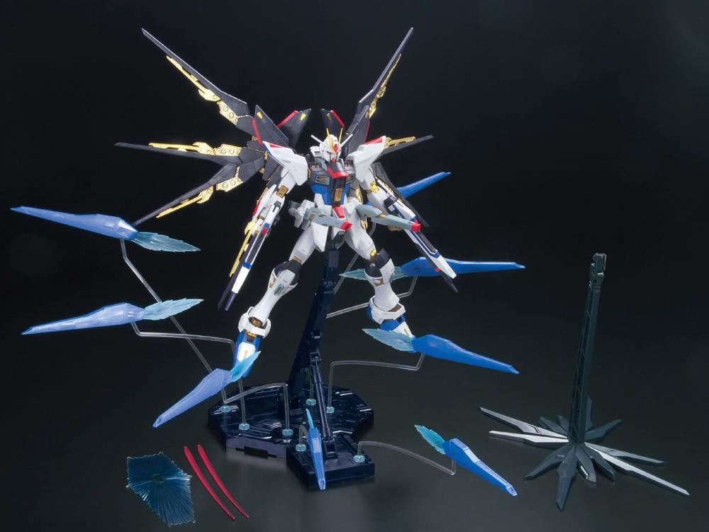 Mobile Suit Gundam SEED Destiny MG Strike Freedom Gundam (Full Burst Mode) 1/100 Scale Model Kit Gallery Image 4