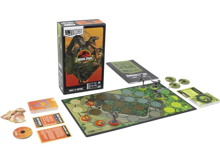Unmatched: Jurassic Park InGen vs. Raptors Game Gallery Image 1