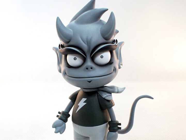 Urban Devil Grayscale Variant Limited Edition Action Figure Gallery Image 1