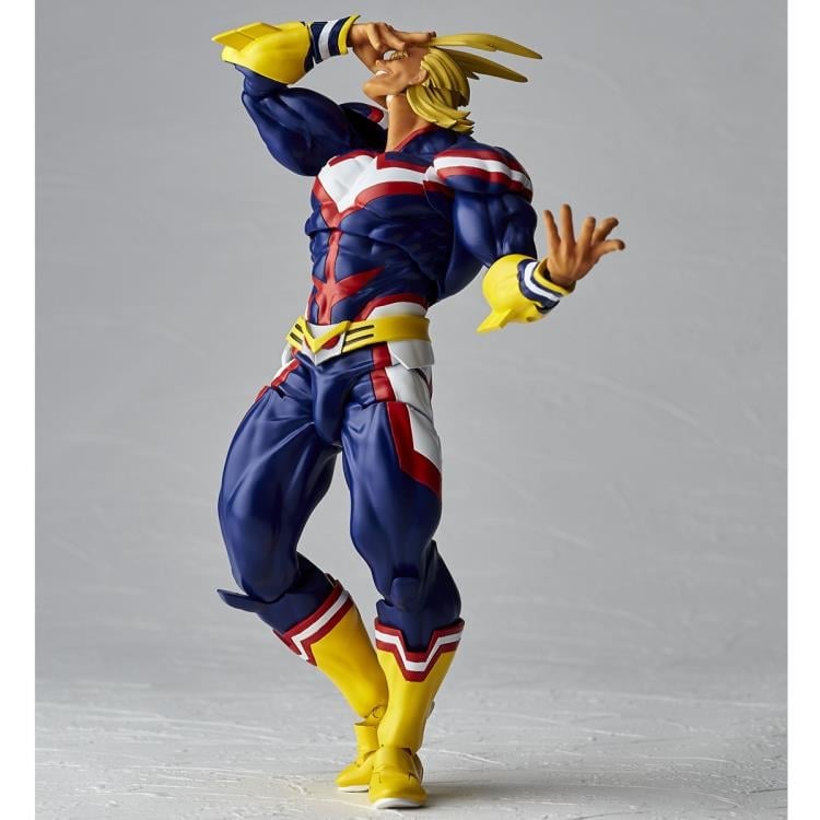 My Hero Academia Amazing Yamaguchi Revoltech No.019 All Might Action Figure Gallery Image 7