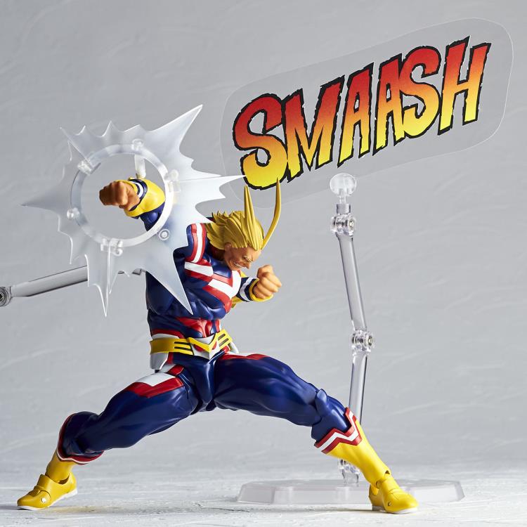 My Hero Academia Amazing Yamaguchi Revoltech No.019 All Might Action Figure Gallery Image 8