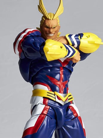 My Hero Academia Amazing Yamaguchi Revoltech No.019 All Might Action Figure Gallery Image 2