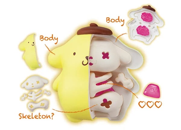 Sanrio Kaitai Fantasy Sanrio Characters Set of 4 3D Puzzles Gallery Image 7