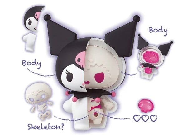 Sanrio Kaitai Fantasy Sanrio Characters Set of 4 3D Puzzles Gallery Image 9