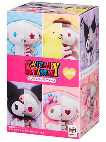 Sanrio Kaitai Fantasy Sanrio Characters Set of 4 3D Puzzles Gallery Image 2