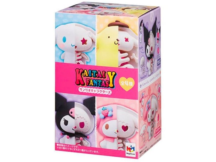 Sanrio Kaitai Fantasy Sanrio Characters Set of 4 3D Puzzles Gallery Image 1