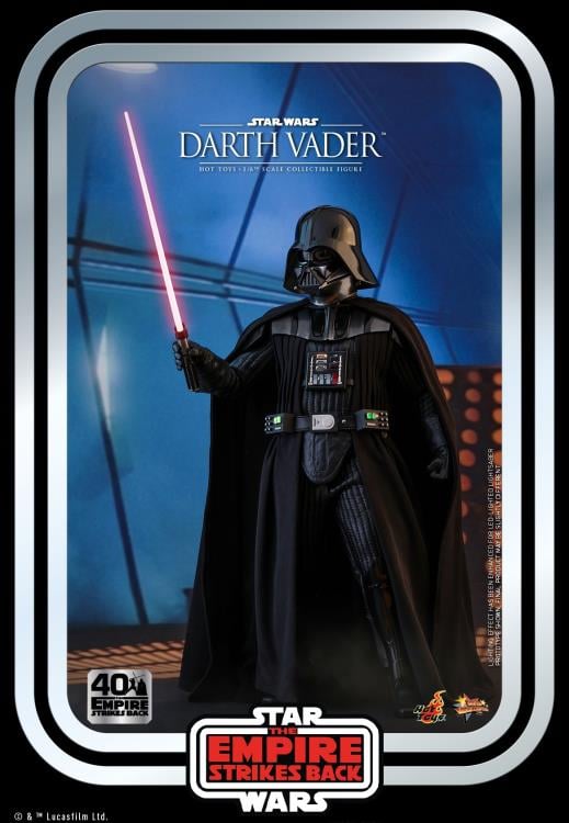 Star Wars: The Empire Strikes Back 40th Anniversary MMS572 Darth Vader 1/6 Scale Collectible Figure Gallery Image 12