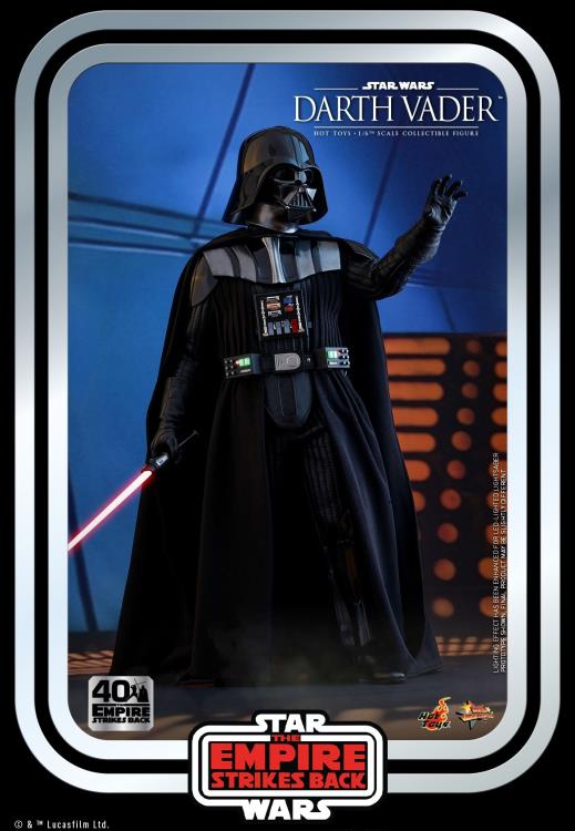 Star Wars: The Empire Strikes Back 40th Anniversary MMS572 Darth Vader 1/6 Scale Collectible Figure Gallery Image 11