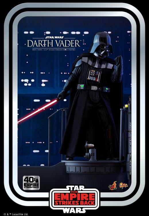 Star Wars: The Empire Strikes Back 40th Anniversary MMS572 Darth Vader 1/6 Scale Collectible Figure Gallery Image 6