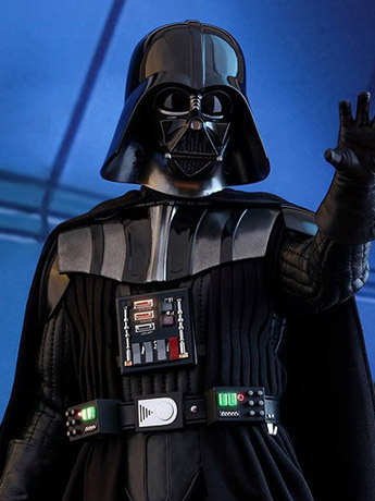 超希少！サイン入り！Darth Vader フィギュア Hot Toys MMS777B Star Wars 1/6th scale Darth Vader (Dueling Effect