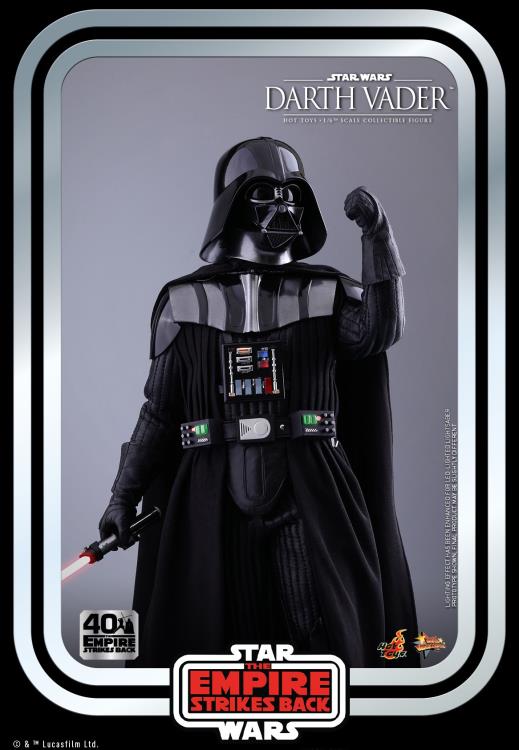 Star Wars: The Empire Strikes Back 40th Anniversary MMS572 Darth Vader 1/6 Scale Collectible Figure Gallery Image 13